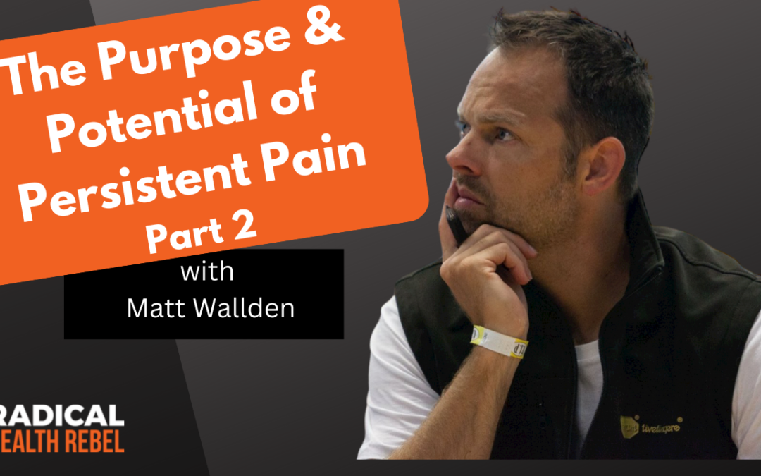 The Purpose & Potential of Persistent Pain with Matt Wallden – Part 2